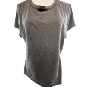 Tek Gear XL Gray women's  t-shirt sports short-Sleeve top